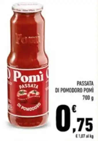 Conad Pomì Passata di Pomodoro 700 g offerta