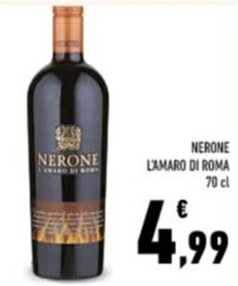 Conad Nerone L'Amaro di Roma 70 cl offerta
