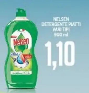 Supermercati Piccolo Nelsen Detergente Piatti Vari Tipi 900 ml offerta