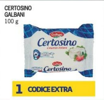 Supermercati Piccolo Galbani Certosino 100 g offerta