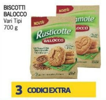 Supermercati Piccolo Balocco Biscotti Vari Tipi 700 g offerta