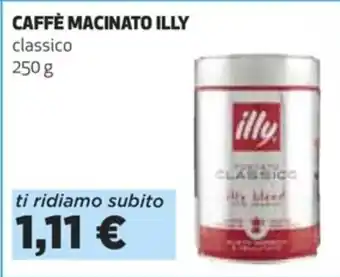 Coop Illy Caffè Macinato classico 250 g offerta
