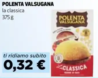 Coop Polenta Valsugana la Classica 375 g offerta
