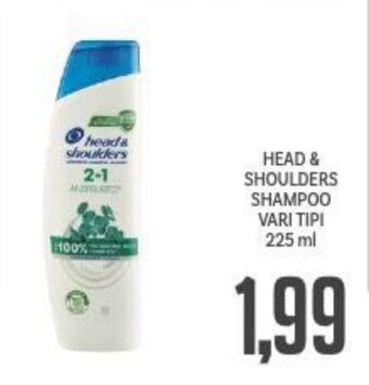 Supermercati Piccolo Head & Shoulders Shampoo vari tipi 225 ml offerta