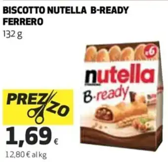 Coop Nutella Biscotto B-Ready Ferrero 132 g offerta