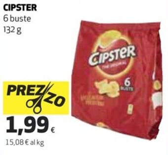 Coop Cipster 6 Buste 132 g offerta