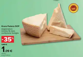 Carrefour Grana Padano DOP stagionatura minima 16 mesi offerta