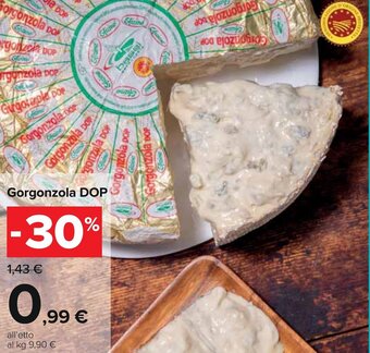 Carrefour Gorgonzola DOP offerta