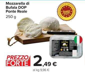 Mozzarella di Bufala DOP Ponte Reale 250 g