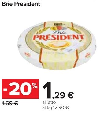 Carrefour Brie President offerta