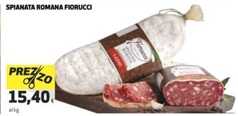 Coop Spianata Romana Fiorucci offerta