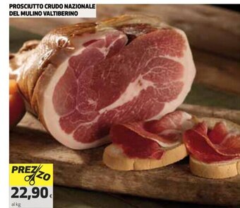 Coop Prosciutto Crudo Nazionale Del Mulino Valtiberino offerta