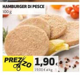 Coop Hamburger Di Pesce 100 g offerta