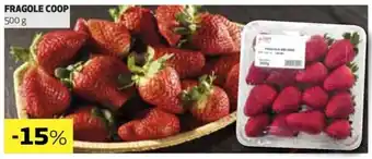Coop Fragole Coop 500 g offerta