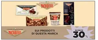 Coop Novi Sui Prodotti Di Questa Marca offerta
