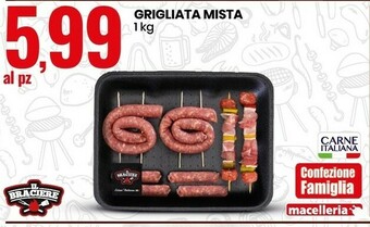 Eurospin Il braciere Grigliata Mista offerta