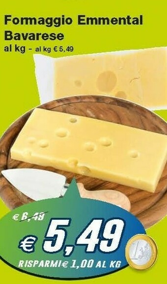 Prix Quality Formaggio Emmental Bavarese offerta
