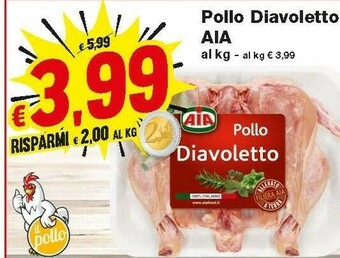 Prix Quality Aia Pollo Diavoletto offerta