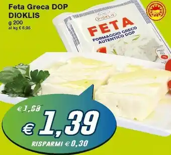 Prix Quality Dioklis Feta Greca Dop offerta