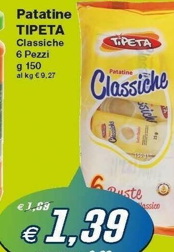Prix Quality Tipeta Patatine Classiche offerta