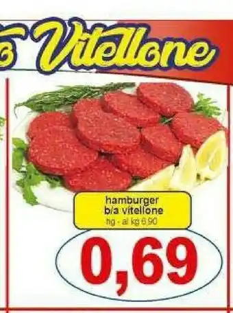 Gros Hamburger B/a Vitellone offerta