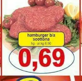 Gros Hamburger B/a Scottona offerta