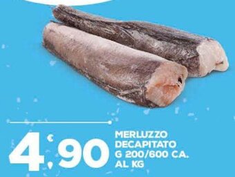 Deco Supermercati Merluzzo Decapitato g 200/600 ca. offerta