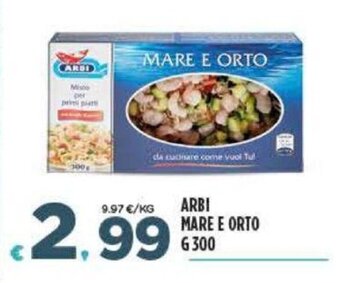 Deco Supermercati Arbi Mare e Orto g 300 offerta