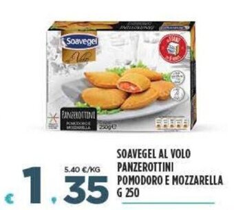 Deco Supermercati Soavegel Al Volo Panzerottini Pomodoro e Mozzarella g 250 offerta