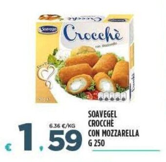 Deco Supermercati Soavegel Crocchè con Mozzarella g 250 offerta