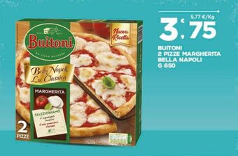 Deco Supermercati Buitoni 2 Pizze Margherita Bella Napoli g 650 offerta