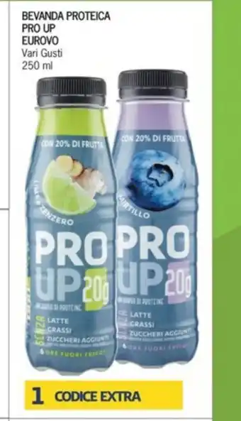 Bevanda Proteica Pro Up Eurovo Vari Gusti 250 ml