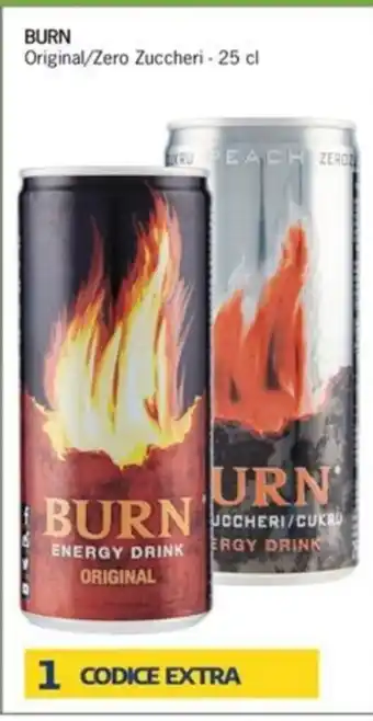 Iper Tosano Burn Original/Zero Zucchere - 25 cl offerta