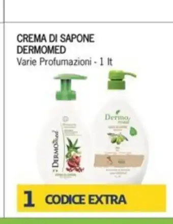Iper Tosano Crema Di Sapone Dermomed Varie Profumazioni 1 lt offerta