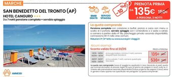 Eurospin San Benedetto Del Tronto (AP) Hotel Canguro offerta
