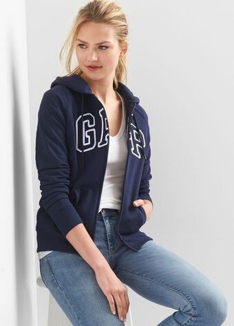 OVS Full-zip in felpa con cappuccio e logo offerta