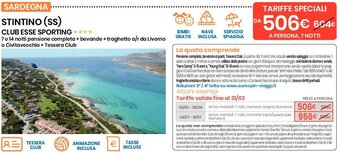 Eurospin Stintino (SS) Club Esse Sporting offerta