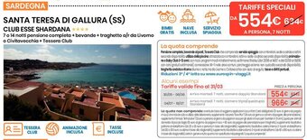 Eurospin Santa Teresa di Gallura (SS) Club Esse Shardana offerta