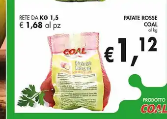 Supermercato Coal Patate rosse coal offerta