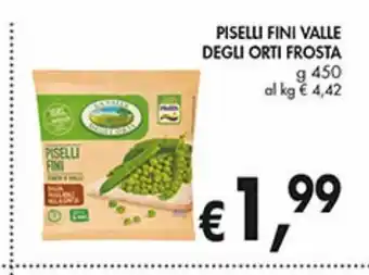 Supermercato Coal Piselli valle degli orti frosta 450g offerta