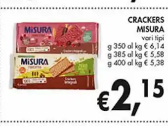 Supermercato Coal Crackers misura vari tipi offerta