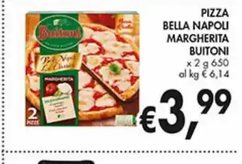 Supermercato Coal Pizza bella napoli margherita buitoni x2 650g offerta
