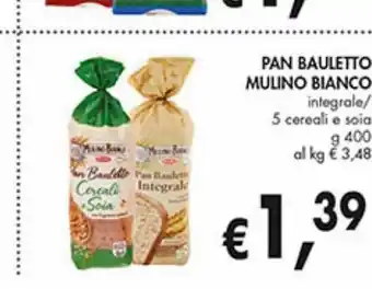 Supermercato Coal Pan bauletto 400g mulino bianco offerta