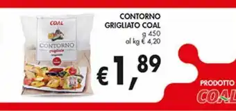 Contorno grigliato coal 450g