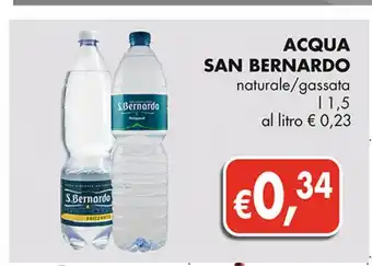 Supermercato Coal Acqua san bernardo 1.5l offerta