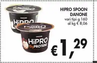 Supermercato Coal Hipro spoon danone 160g offerta
