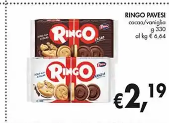 Supermercato Coal Ringo pavesi 330g offerta