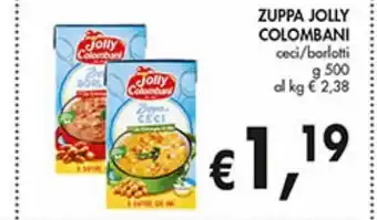 Supermercato Coal Zuppa jolly colombani 500g offerta
