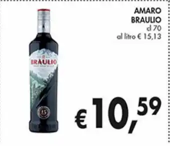 Supermercato Coal Amaro braulio 70cl offerta