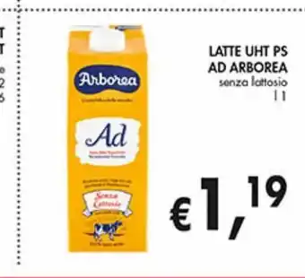 Supermercato Coal Latte uht ps ad arborea senza lattosio 1l offerta